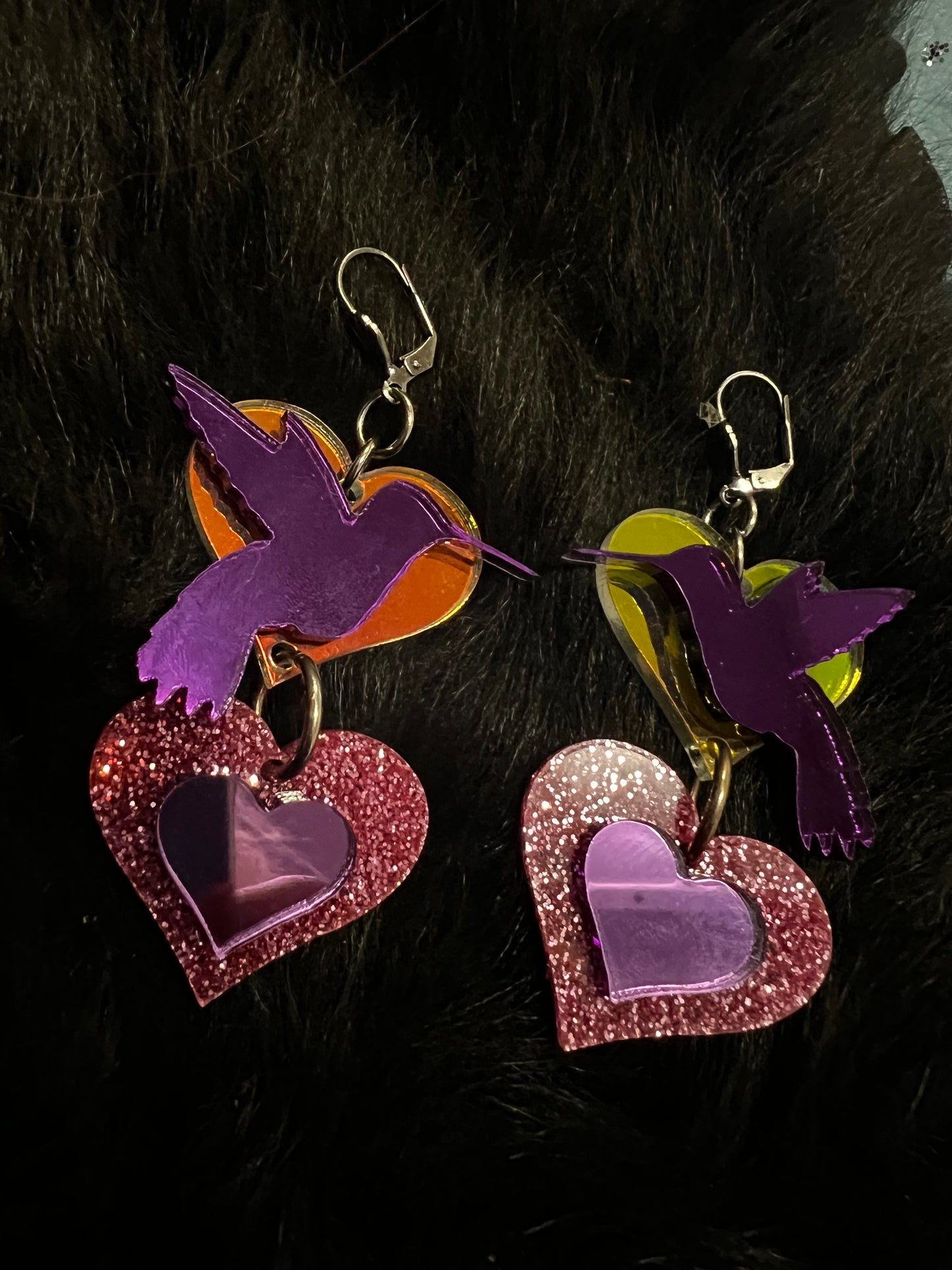 Loving Hummingbird Earrings