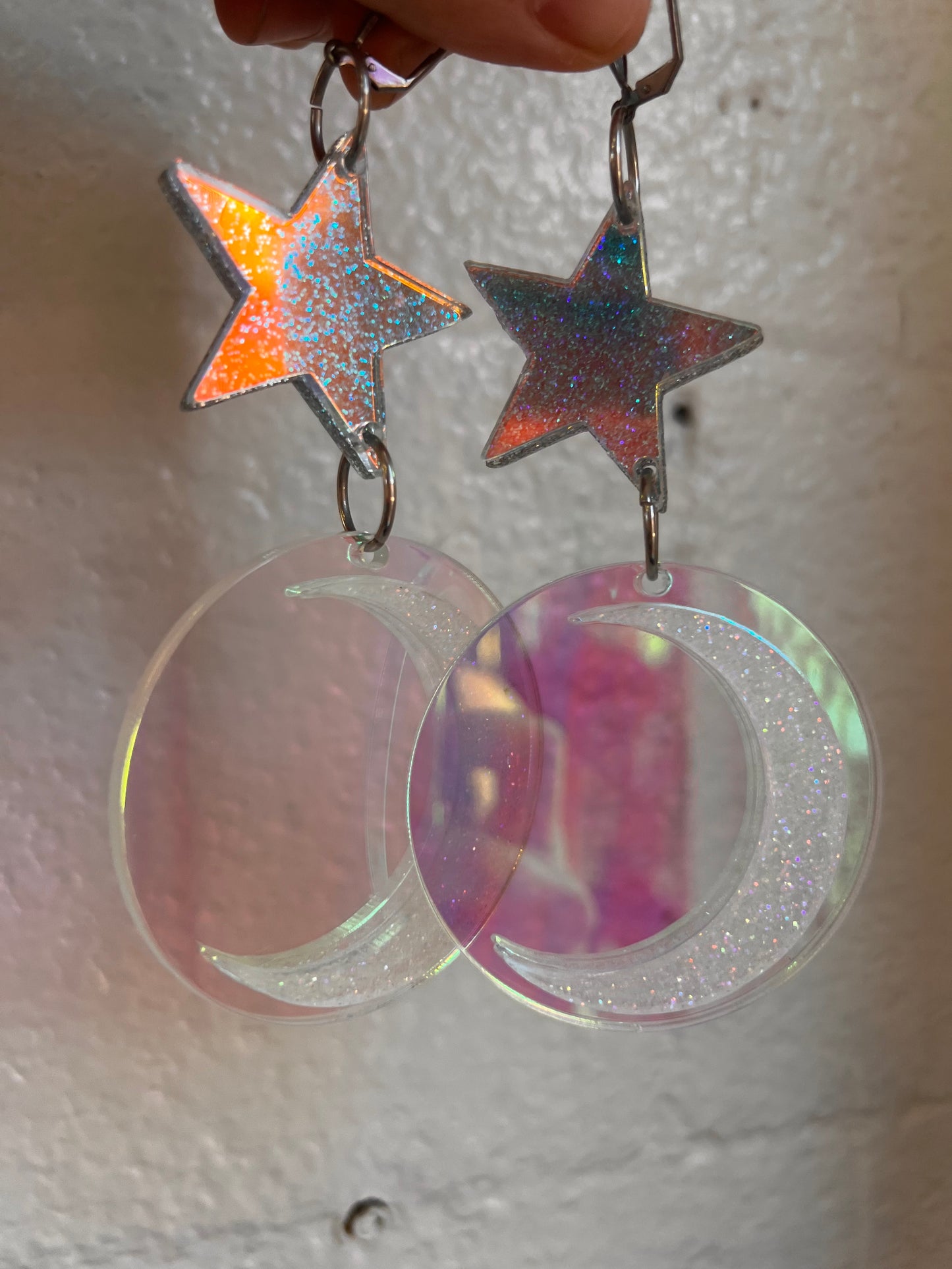 Star drip Luna Earrings