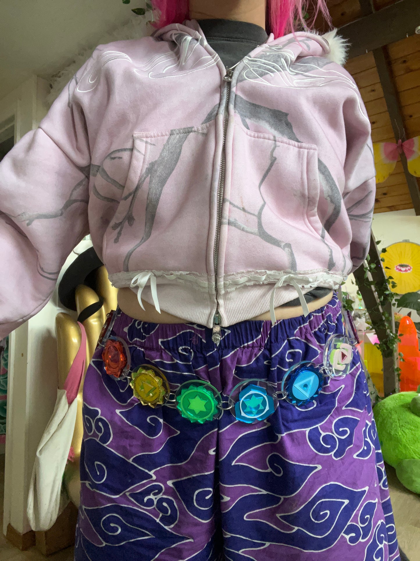 Heal your Chakras Rainbow Belt ๐