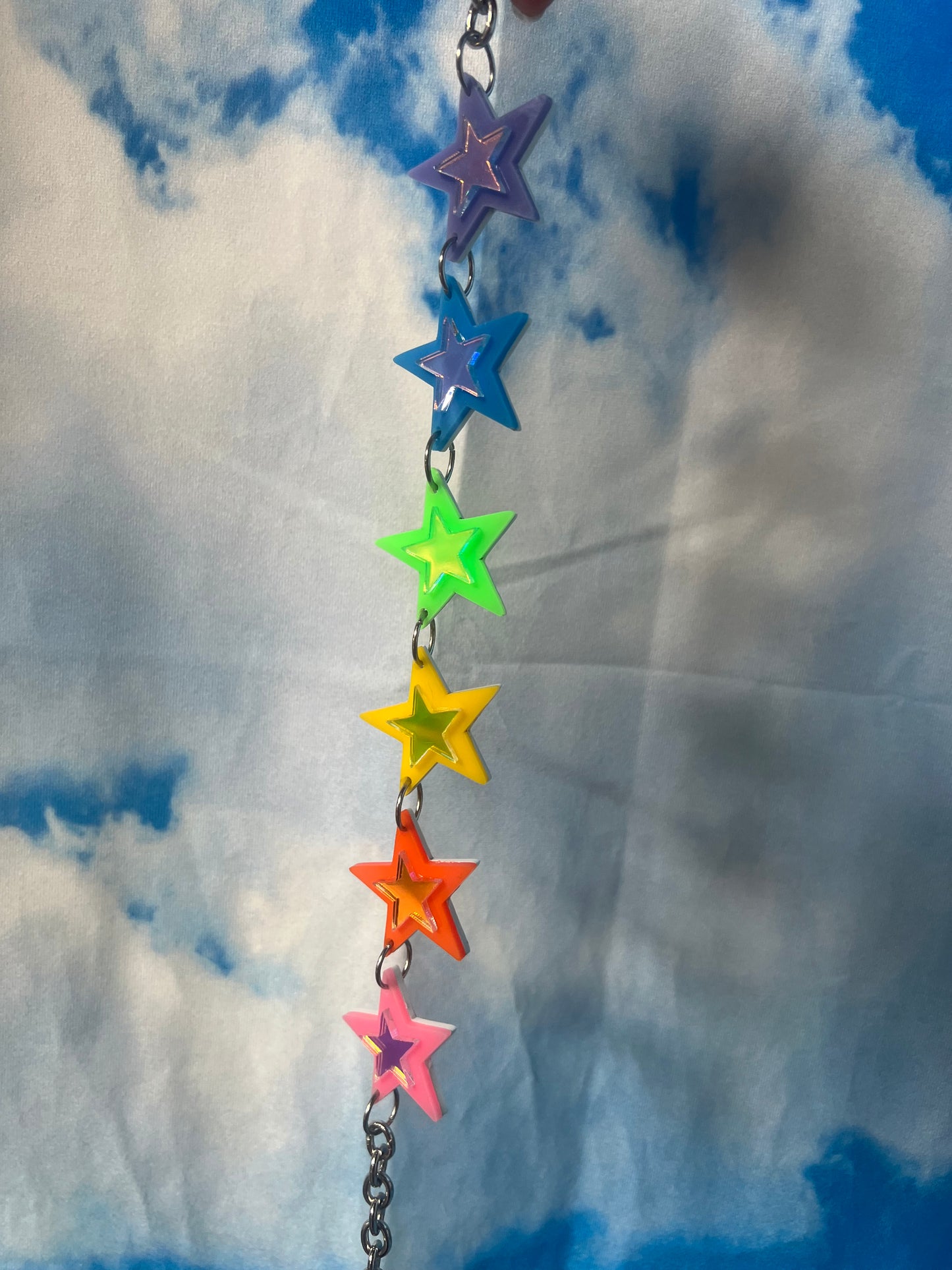 Rainbow diva star Choker ✨ 🌈⭐️🌈✨