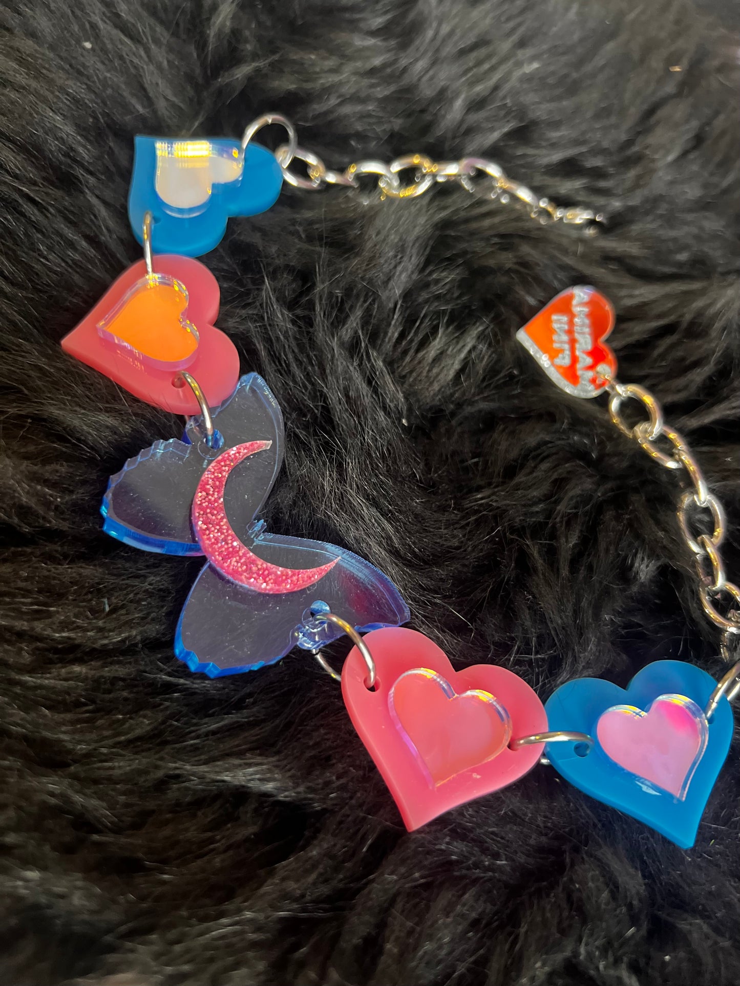 Trans is beautful butterfly Dreams Luna Choker