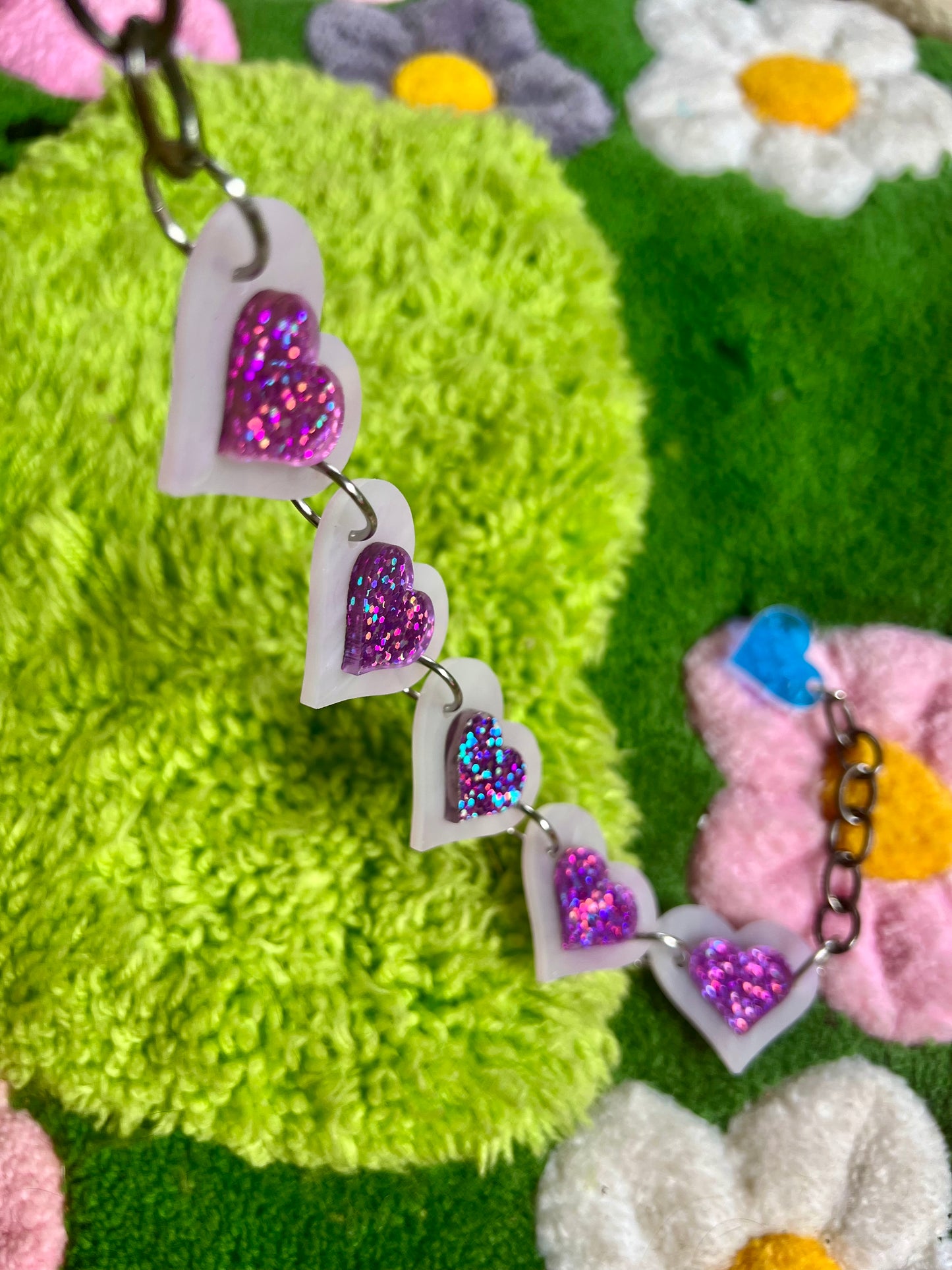 Lavender dreams Heart Love Choker 💜