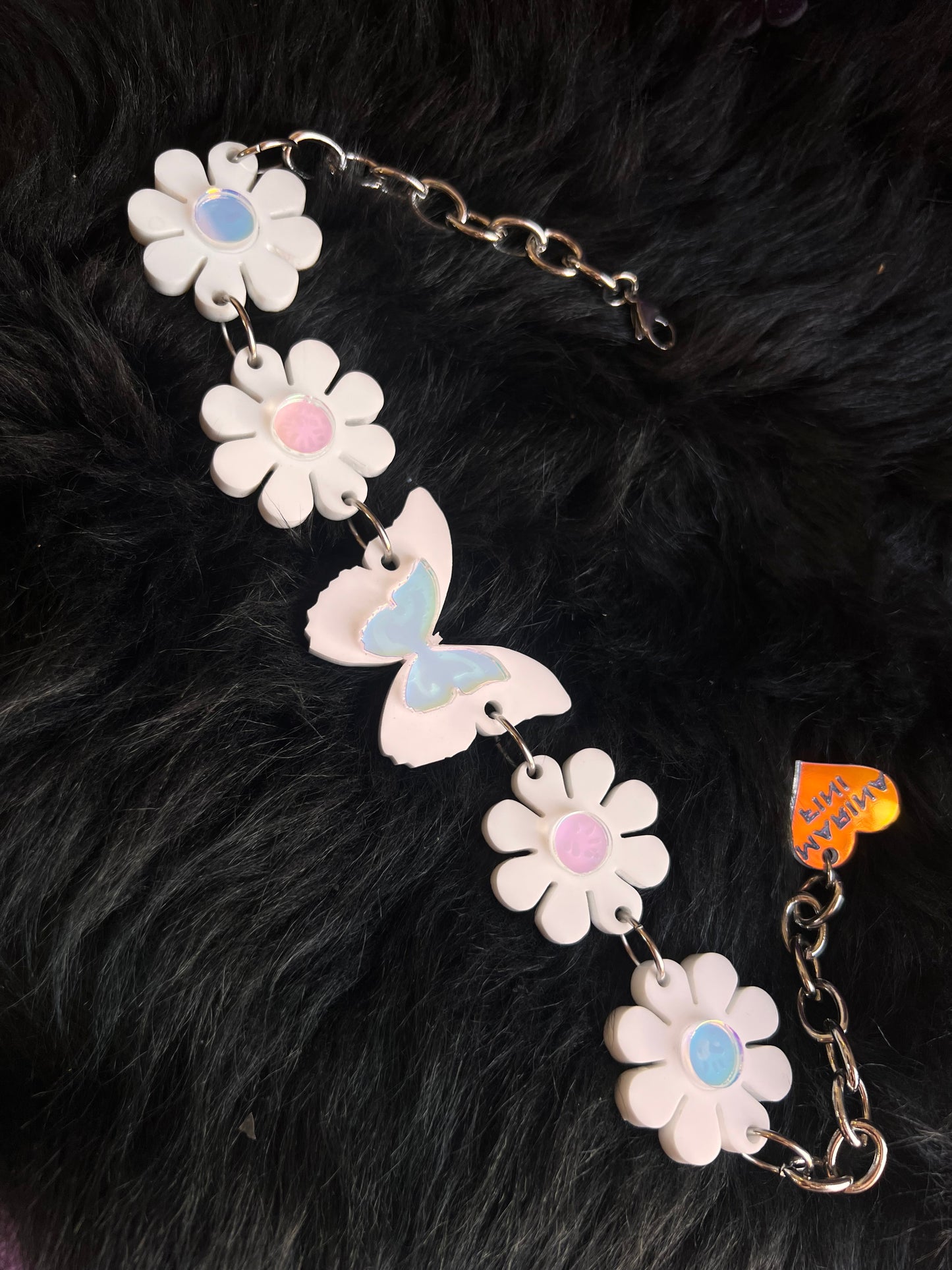 Butterfly Flower Power Choker