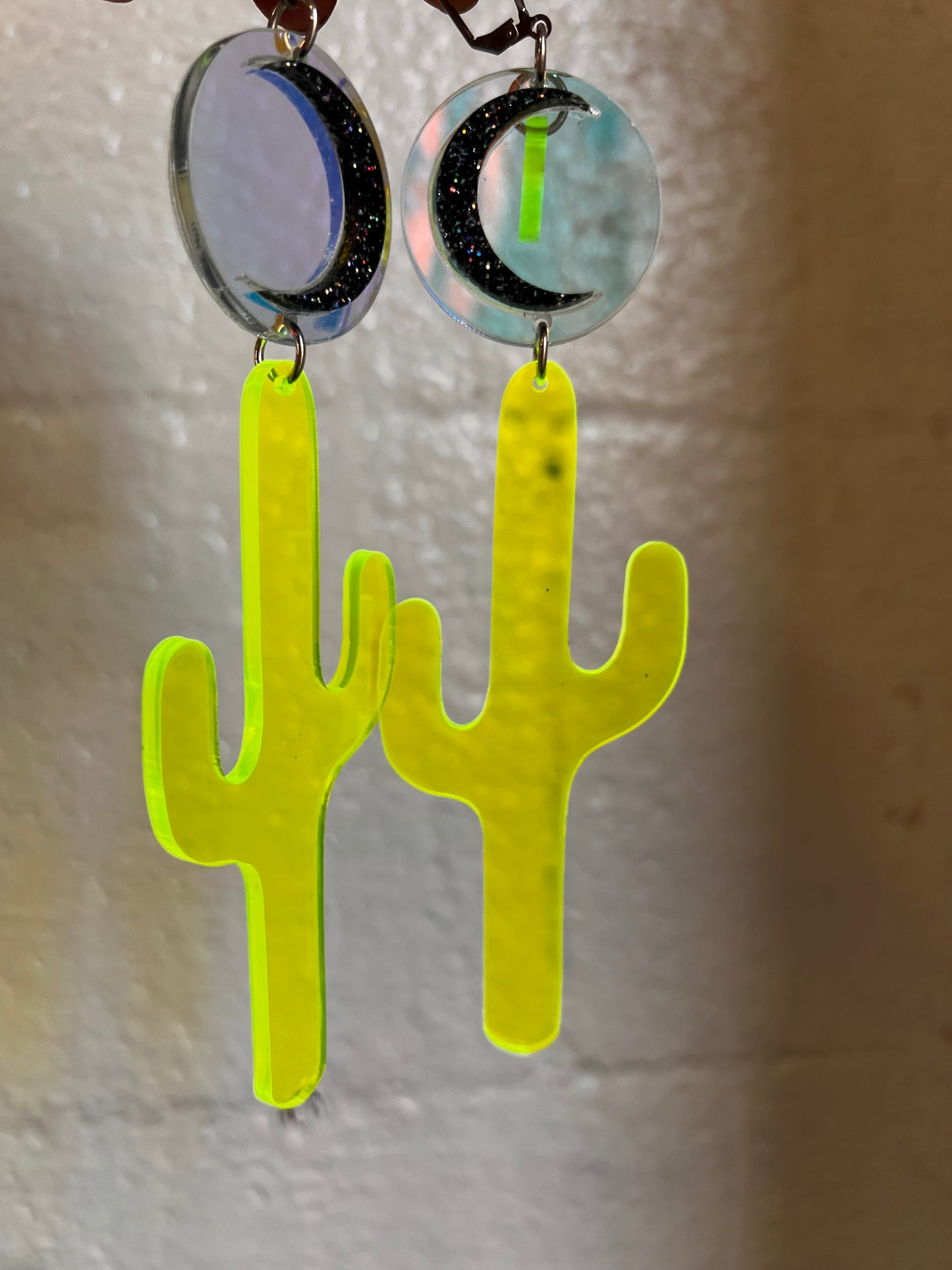 Neon Desert Luna Earrings