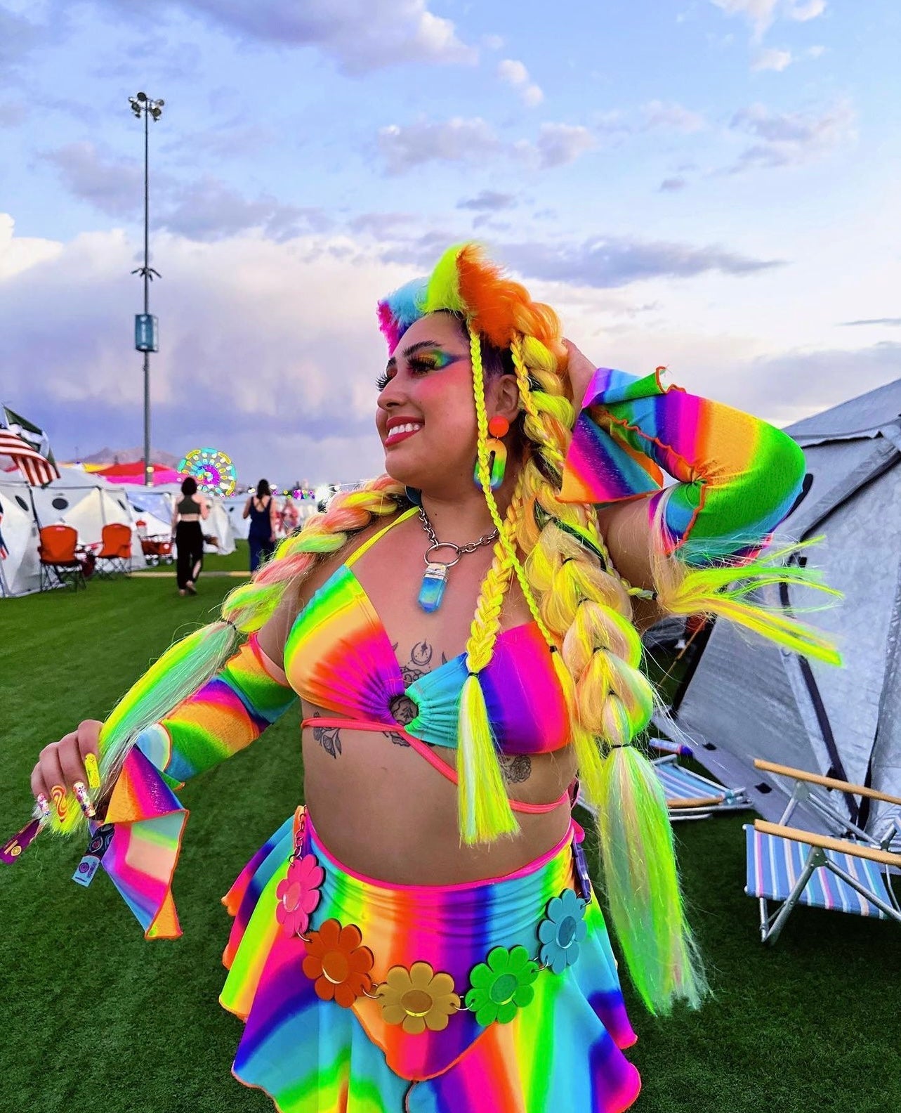 Rainbow Flower Power Belt ππΈπ