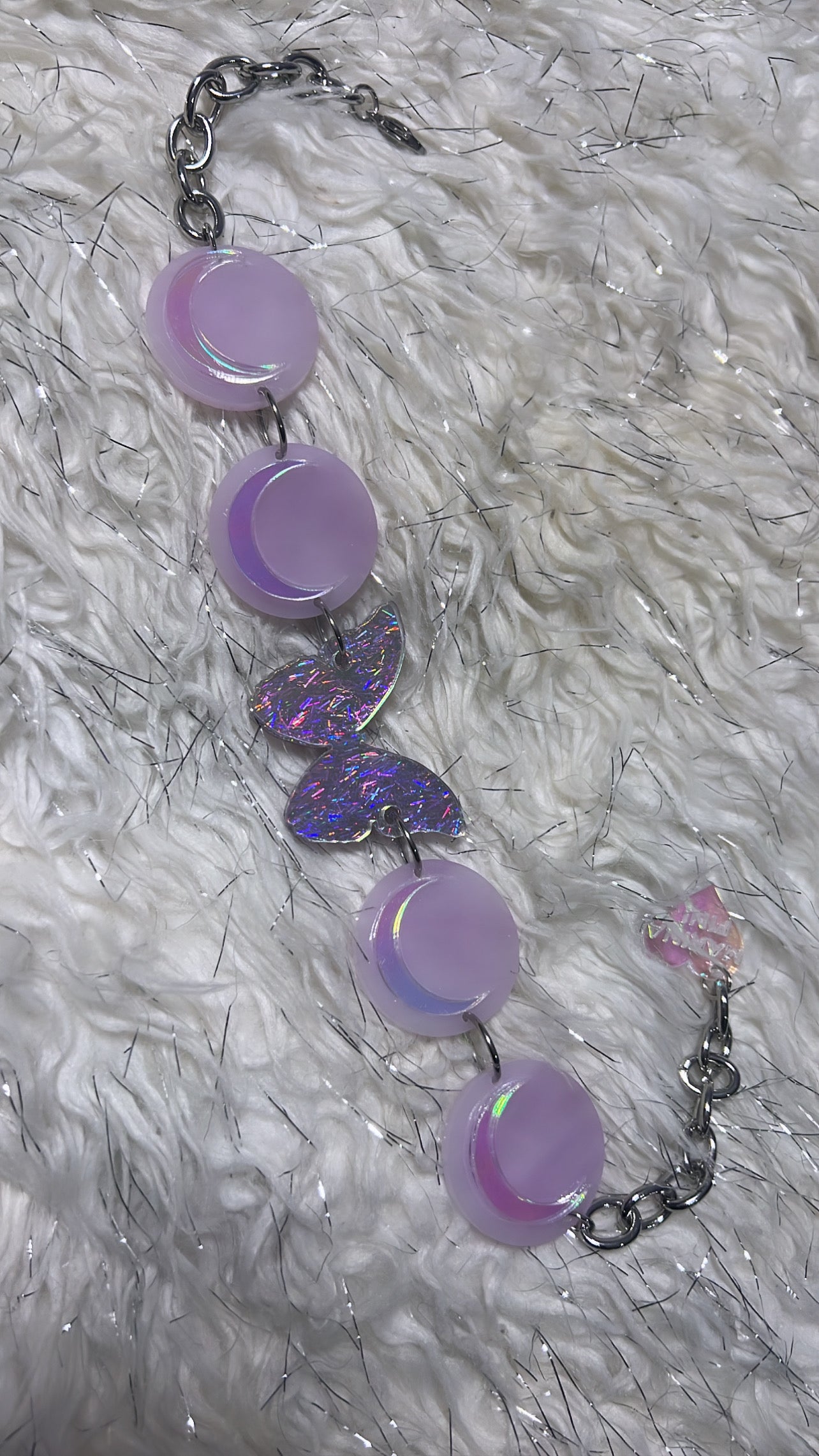 Pastel Goth Butterfly Dreams Luna Choker