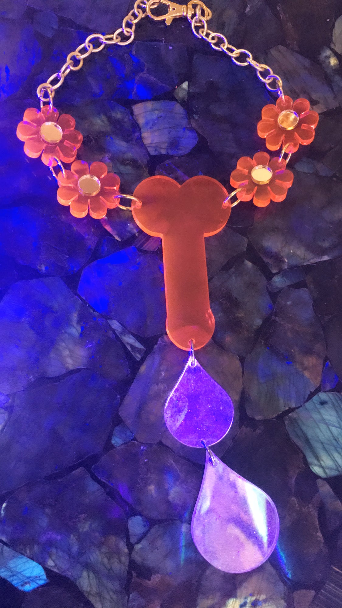 Be the Mushroom to My Flower Drip Choker