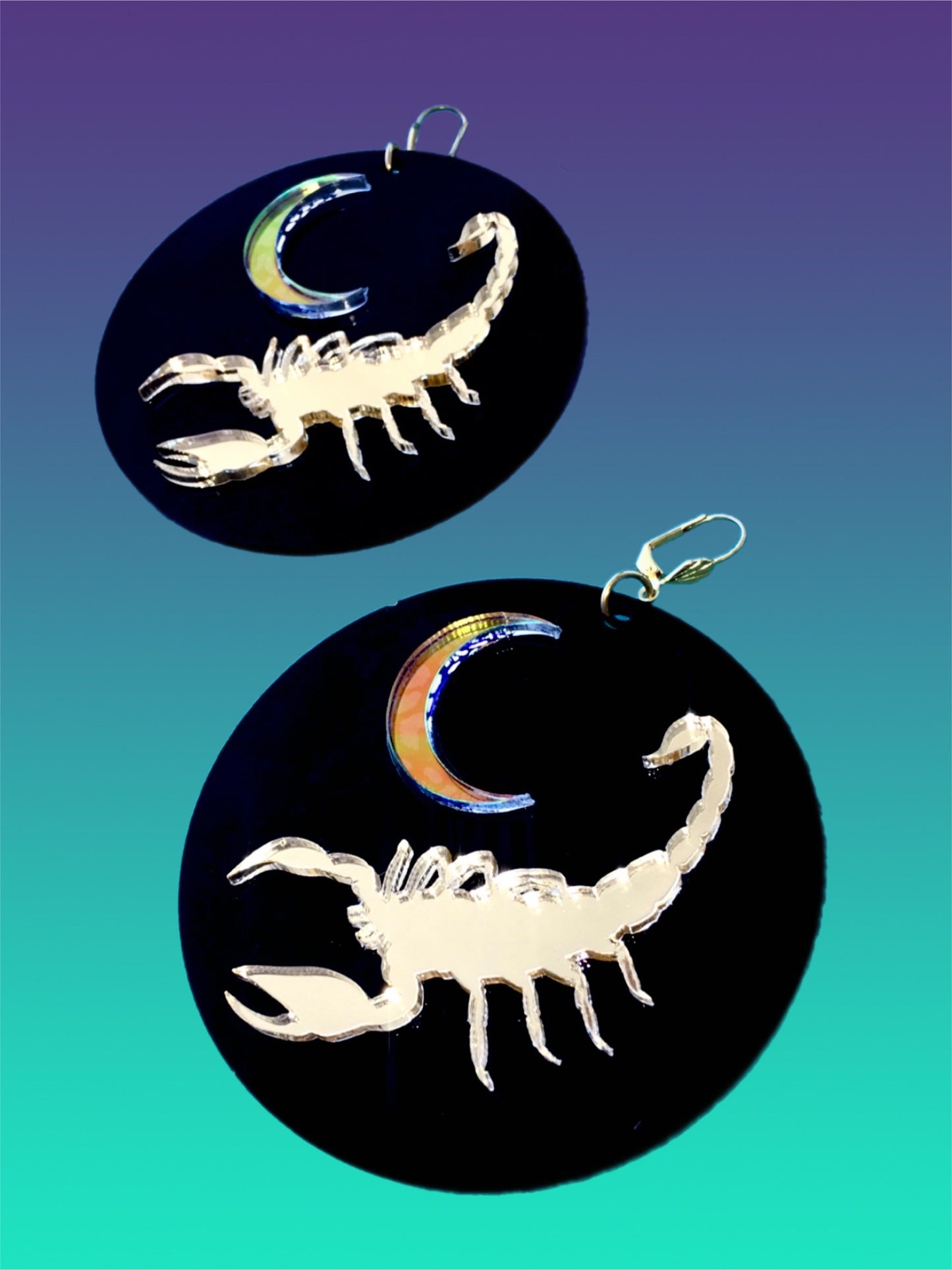 Scorpio Moon Earrings