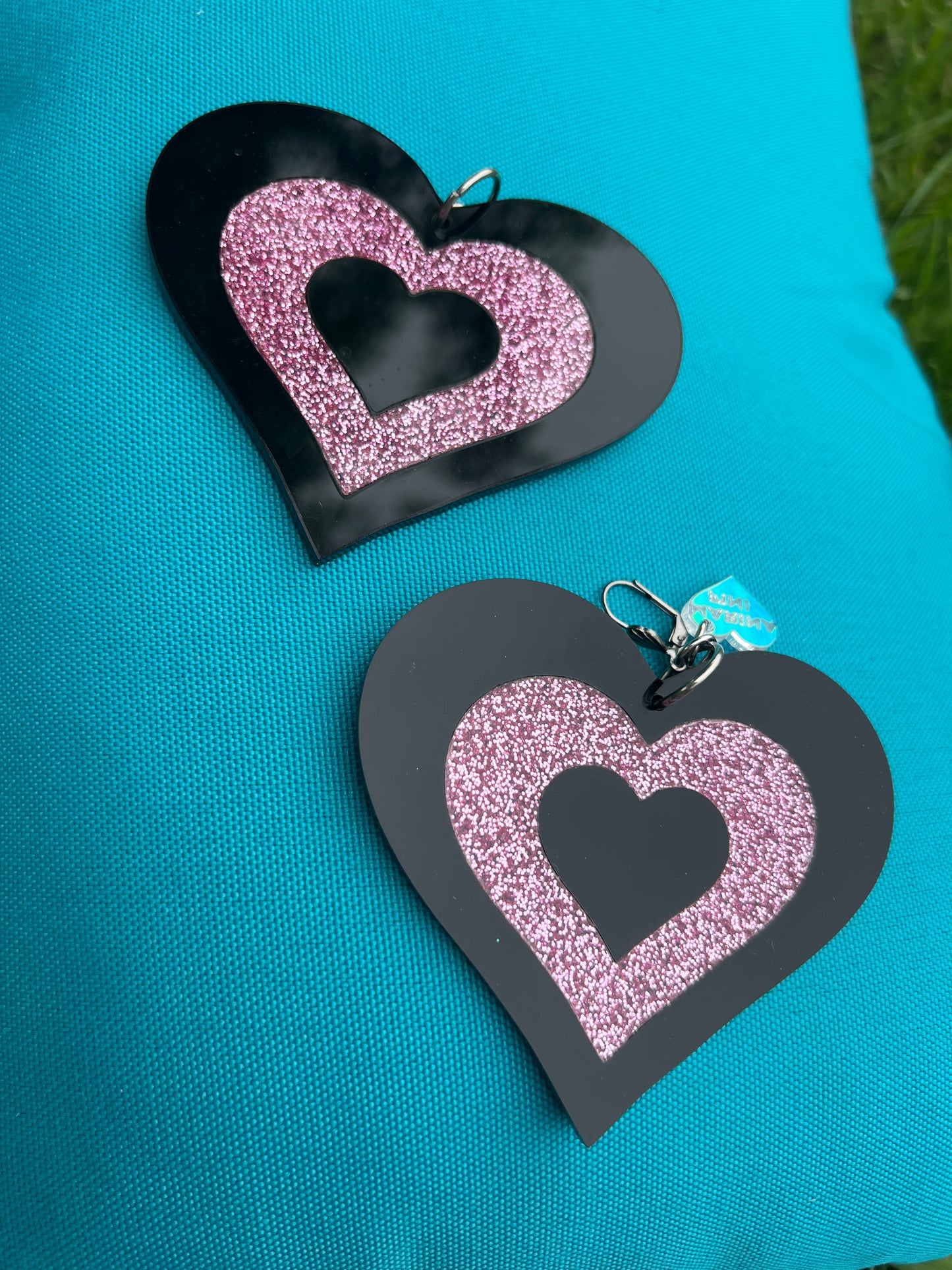Goth Barbie HeartBreaker Earrings
