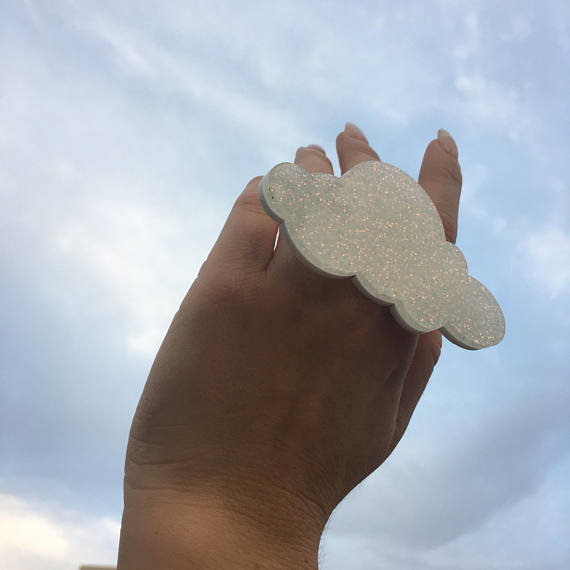 Cloud Glitter Ring