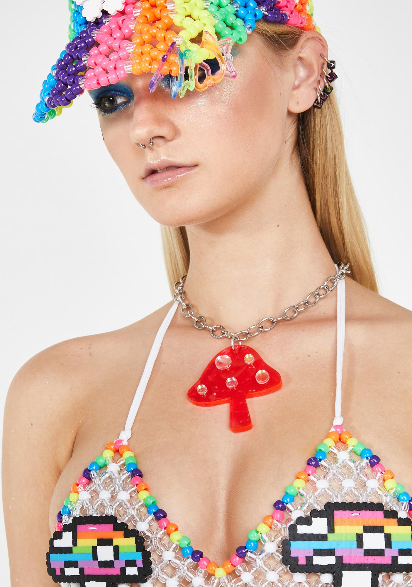 Magic Mushroom Necklace