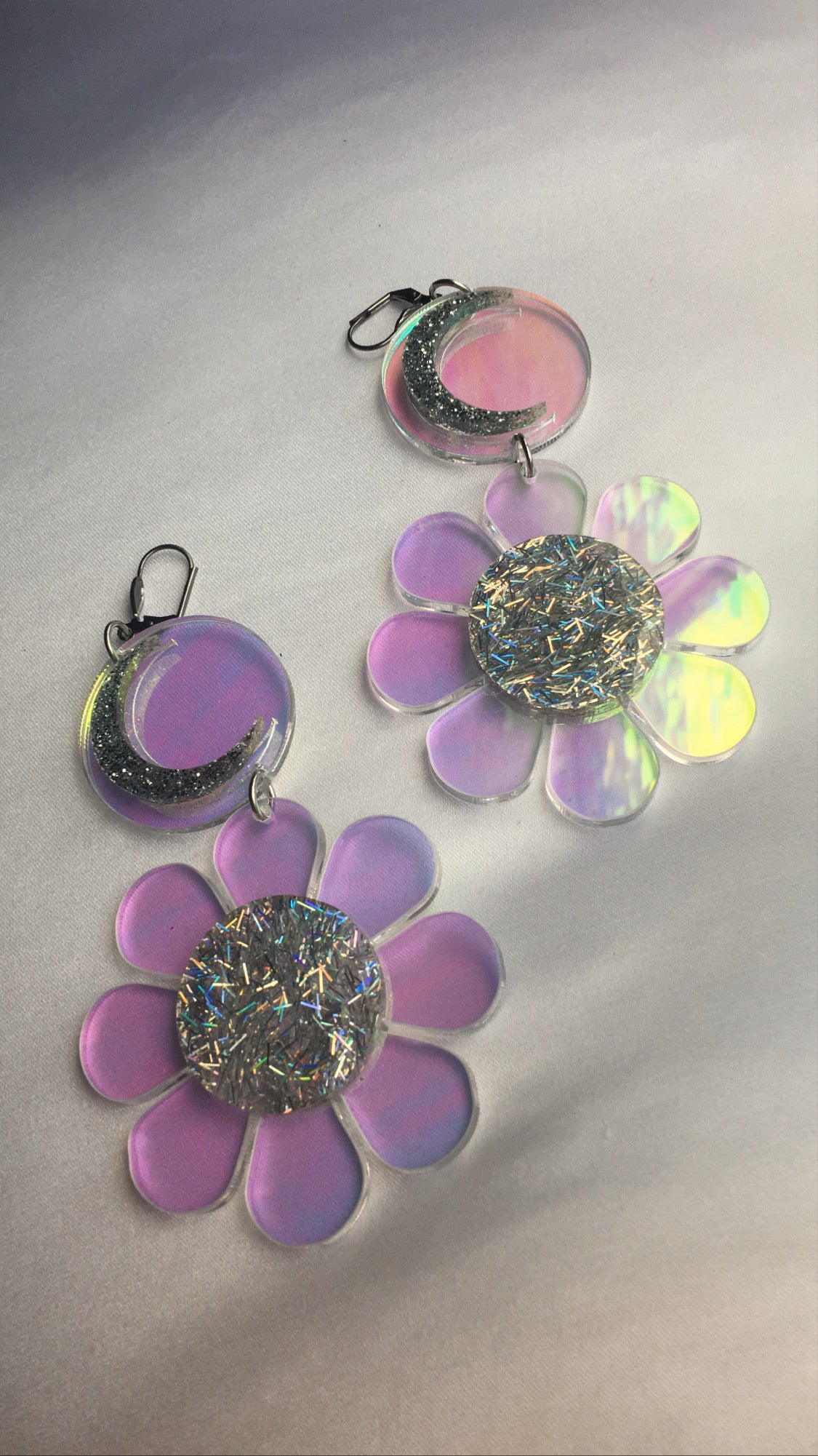 Flower power Luna dangle Earrings