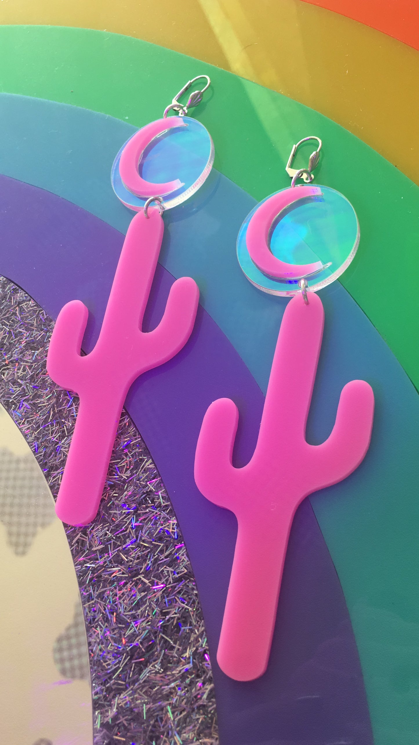 Pastel dreams Desert Luna Earrings