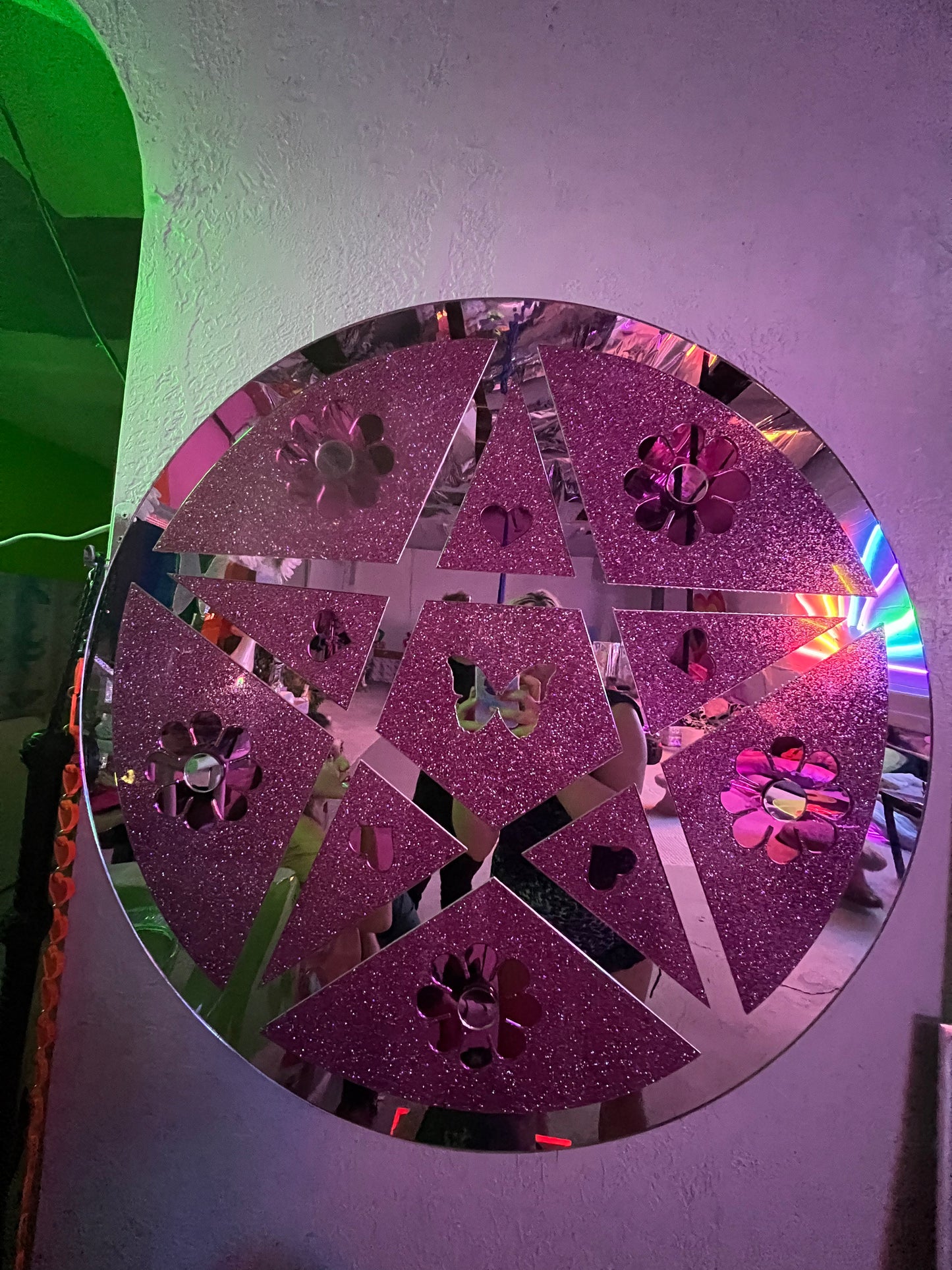 Barbie Pentacle Mirror