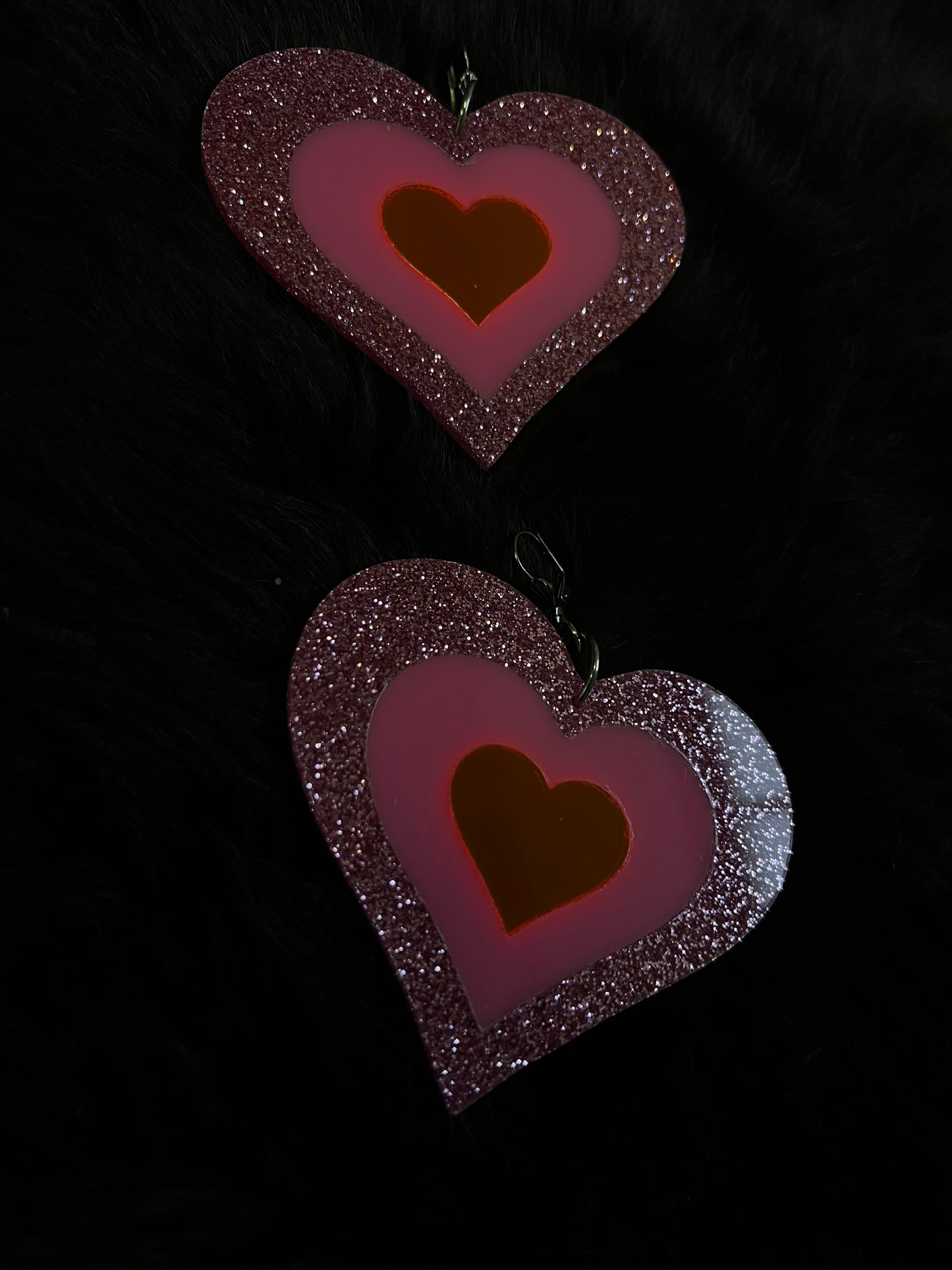 love drunk Heart Love Earrings