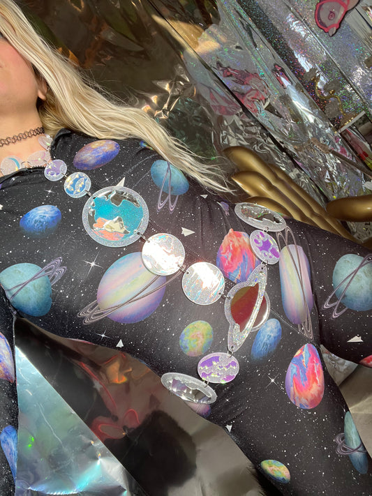 Holographic Space Harness