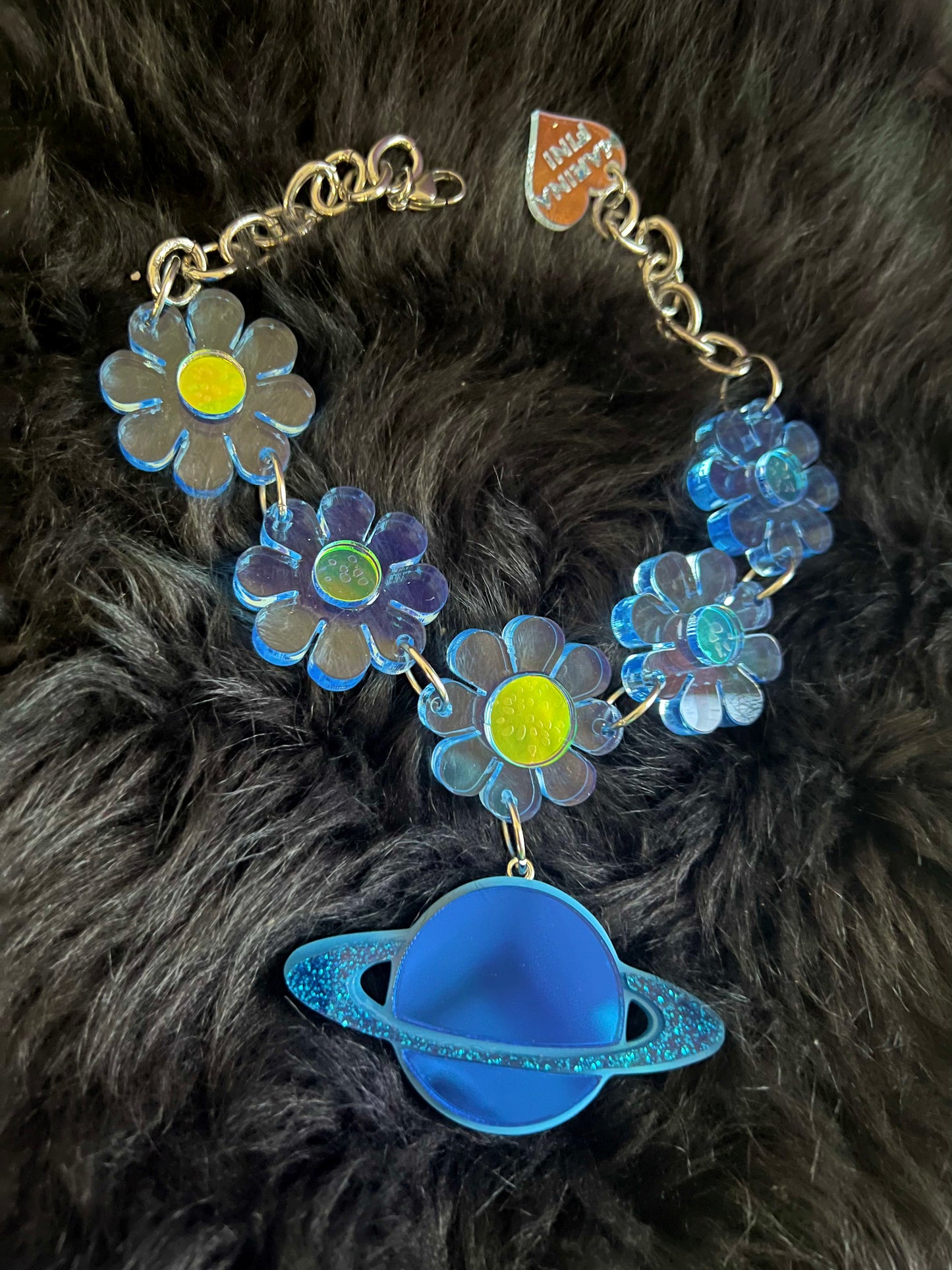Atlantis flower power saturn 🪐 Choker