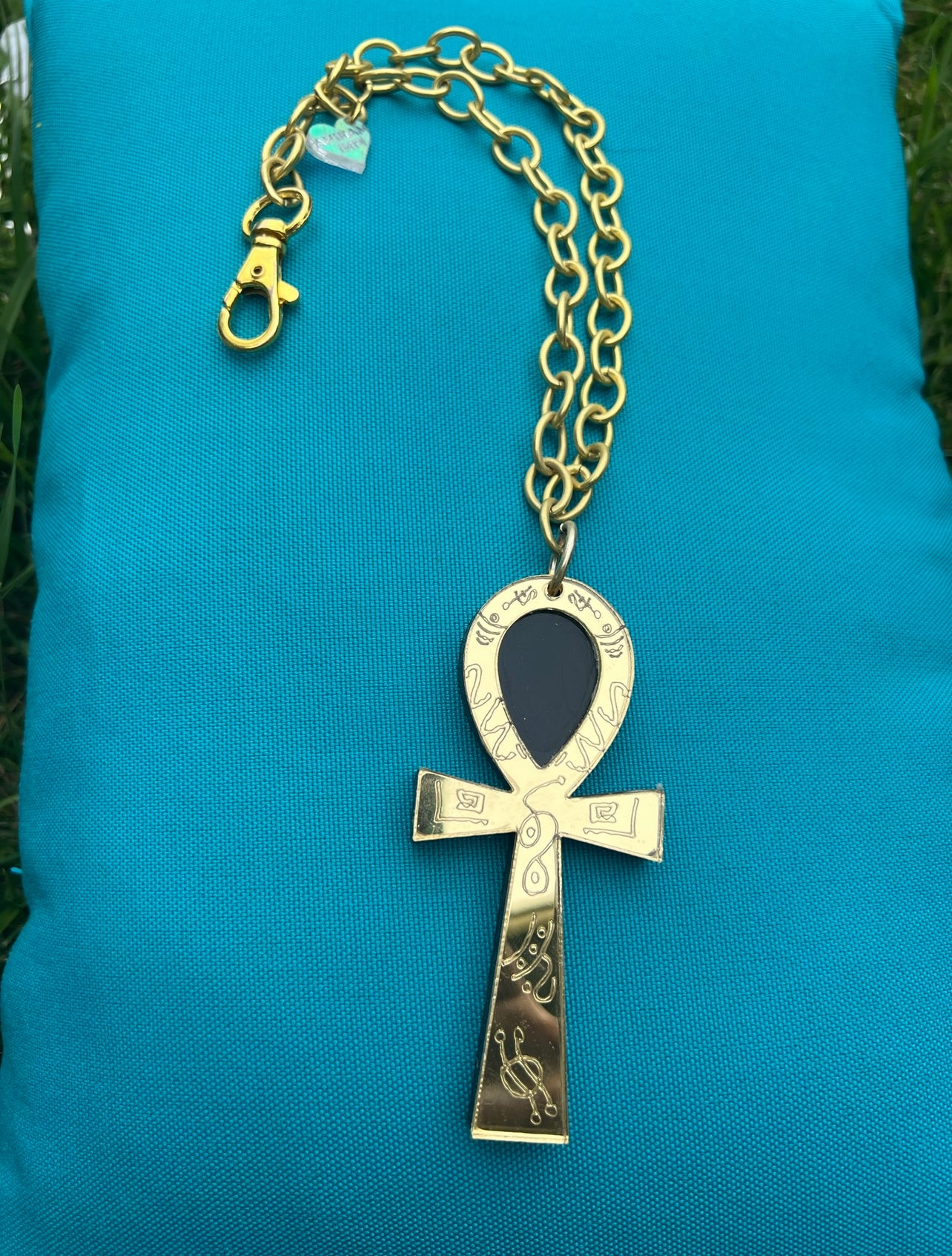 Golden goddess Ankh Necklace