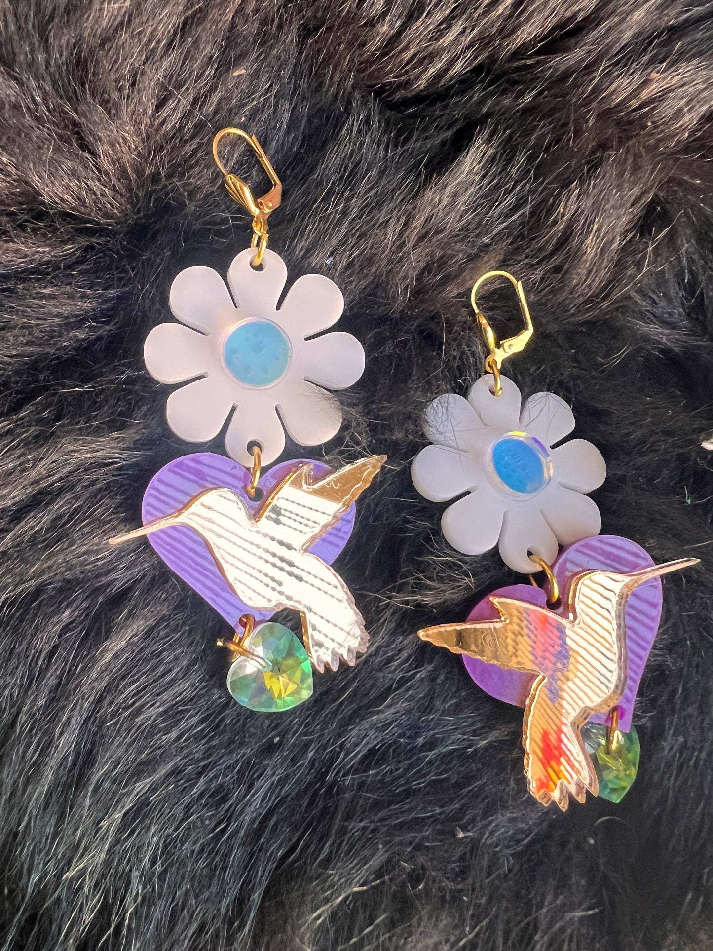 Loving Hummingbird Earrings
