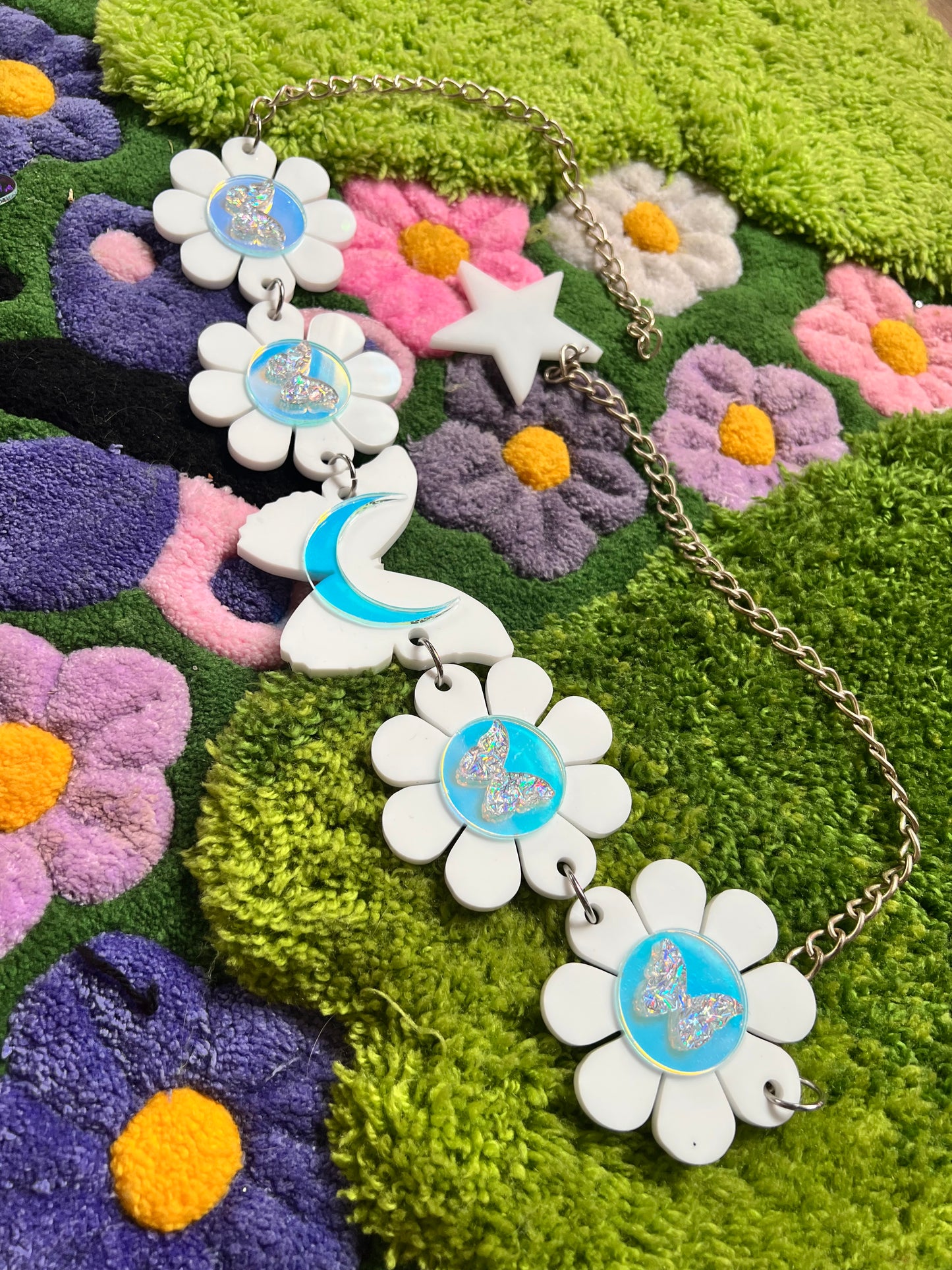 Butterfly Flower Power Belt (one of a kind) 🦋