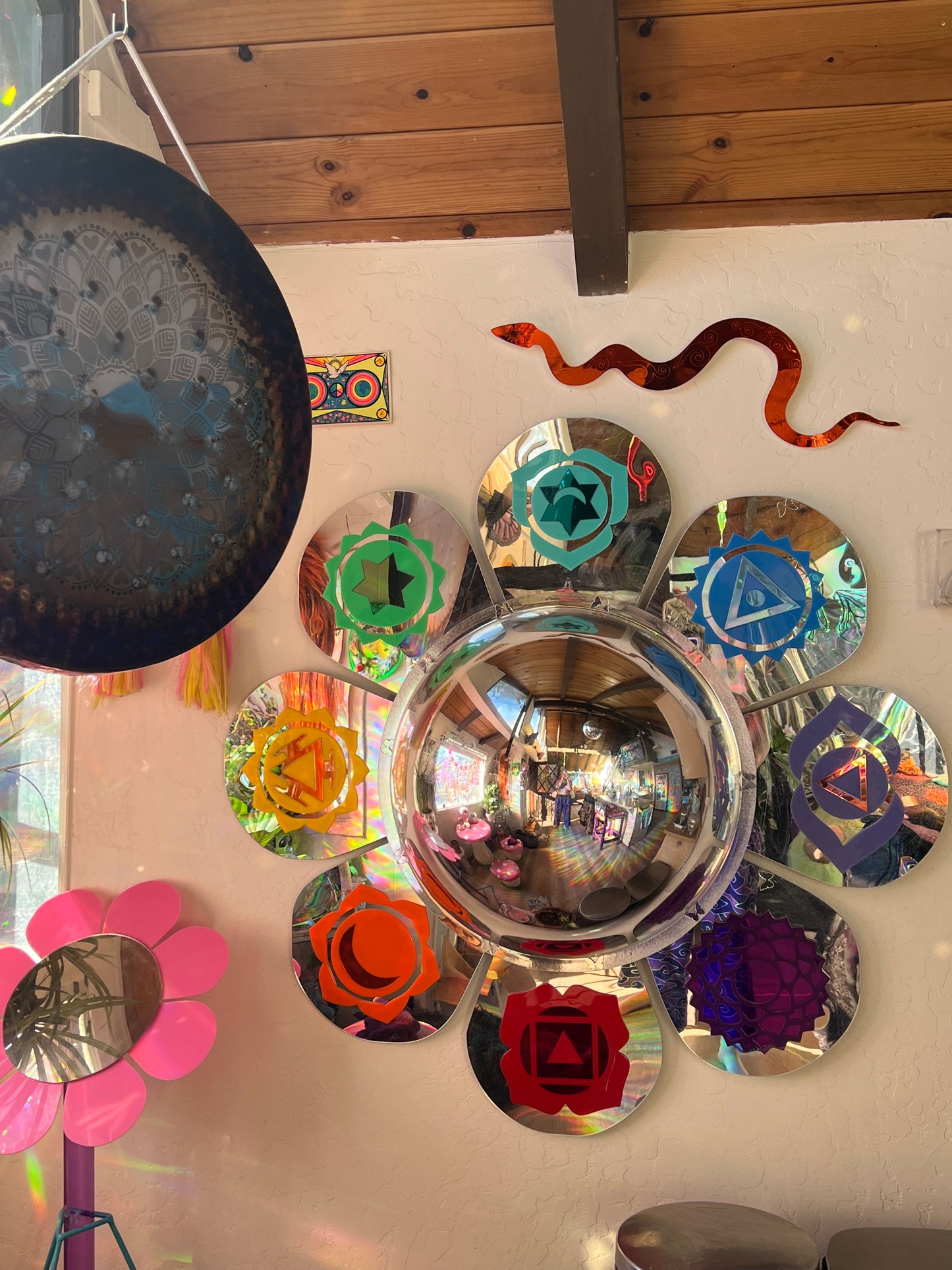 Orange Snake wall piece 🐍🧡