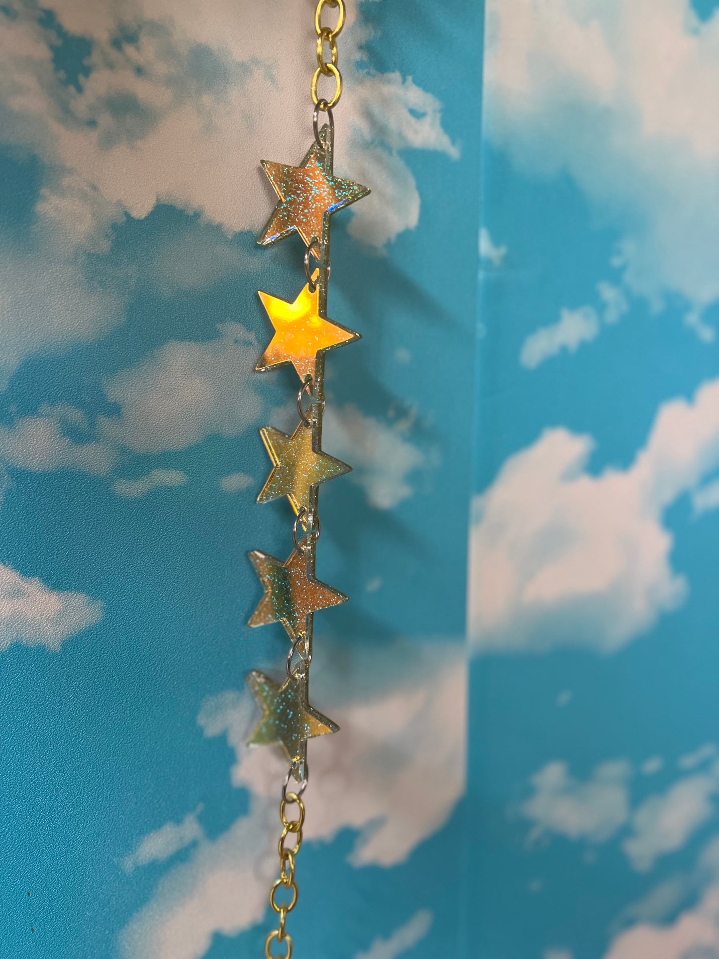 Your a Star Choker ⭐️ gold glitter✨
