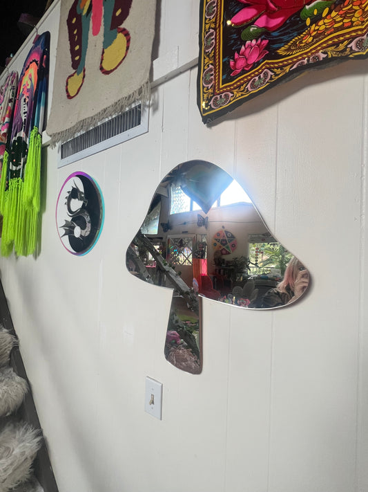 Mushroom Mirror (ready to ship) 🍄