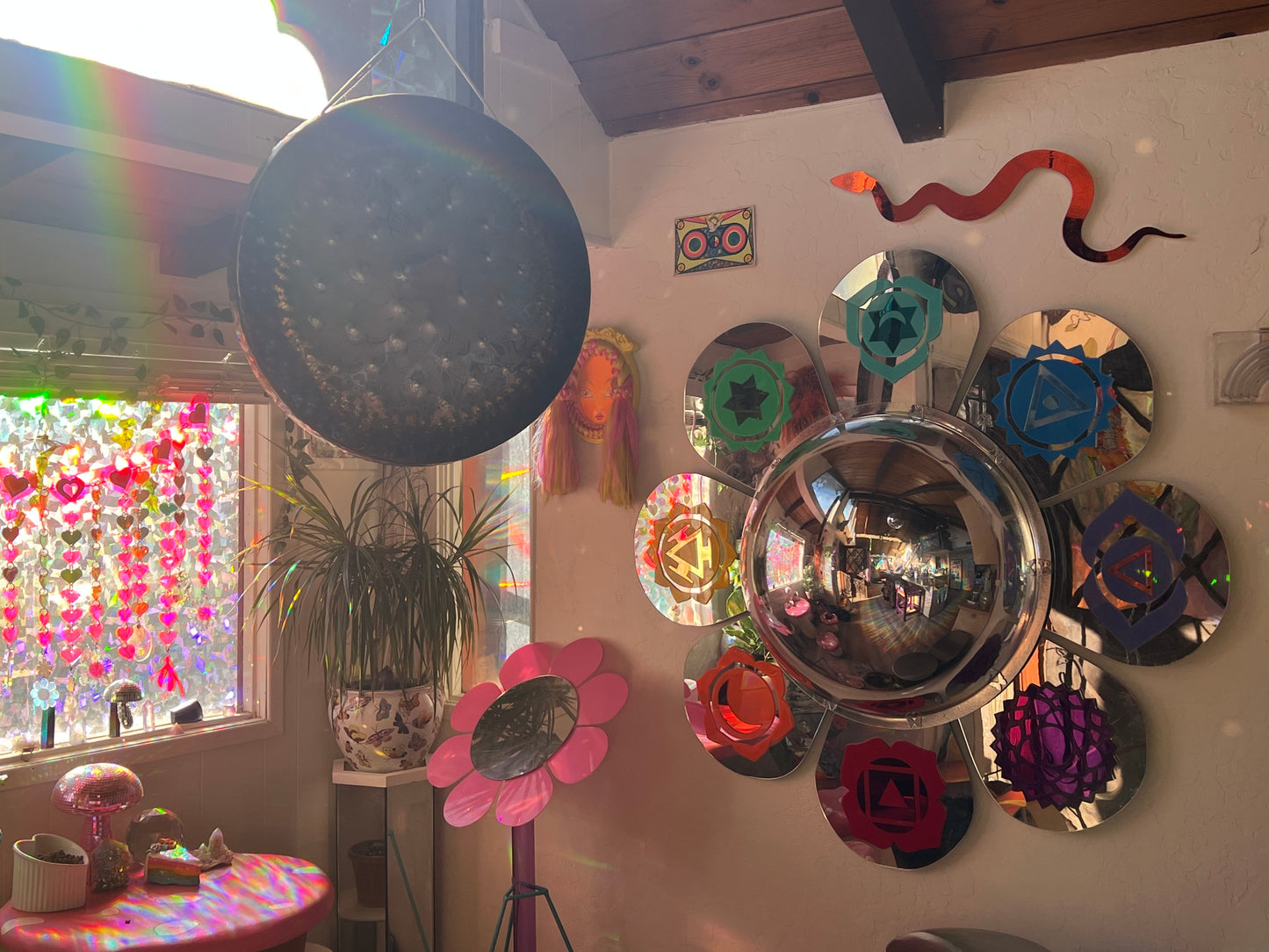 Orange Snake wall piece 🐍🧡