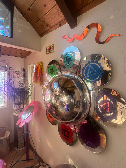 Orange Snake wall piece 🐍🧡