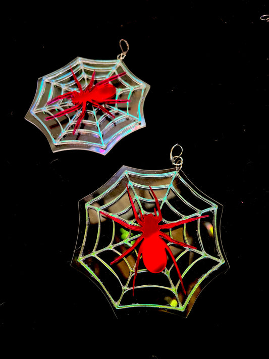 Walking in your spider web Earrings 🕷️🕸️🕷️🕸️🕷️