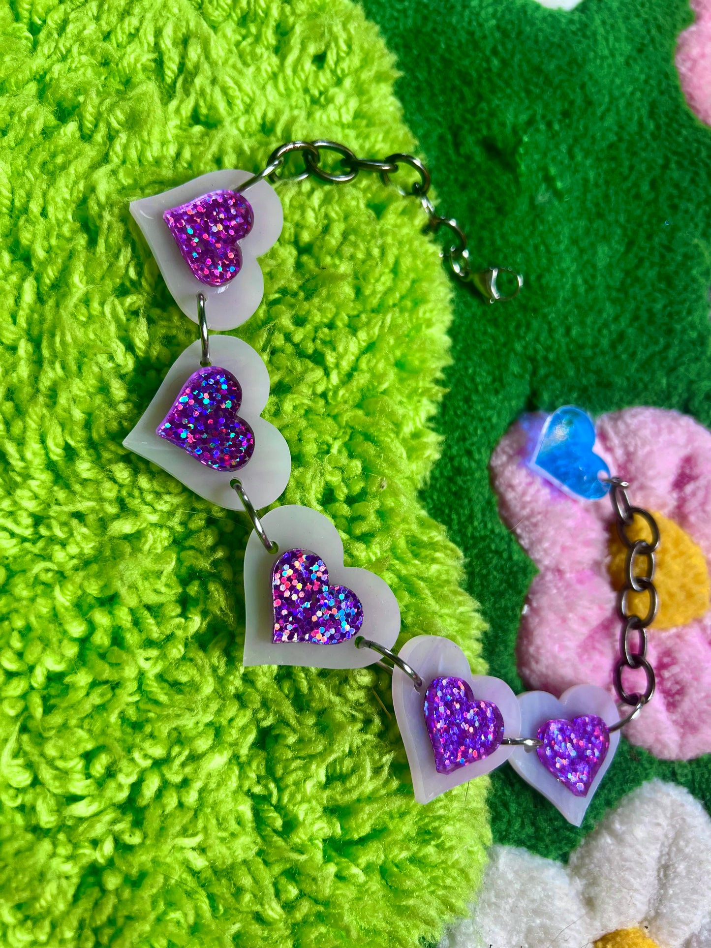 Lavender dreams Heart Love Choker 💜