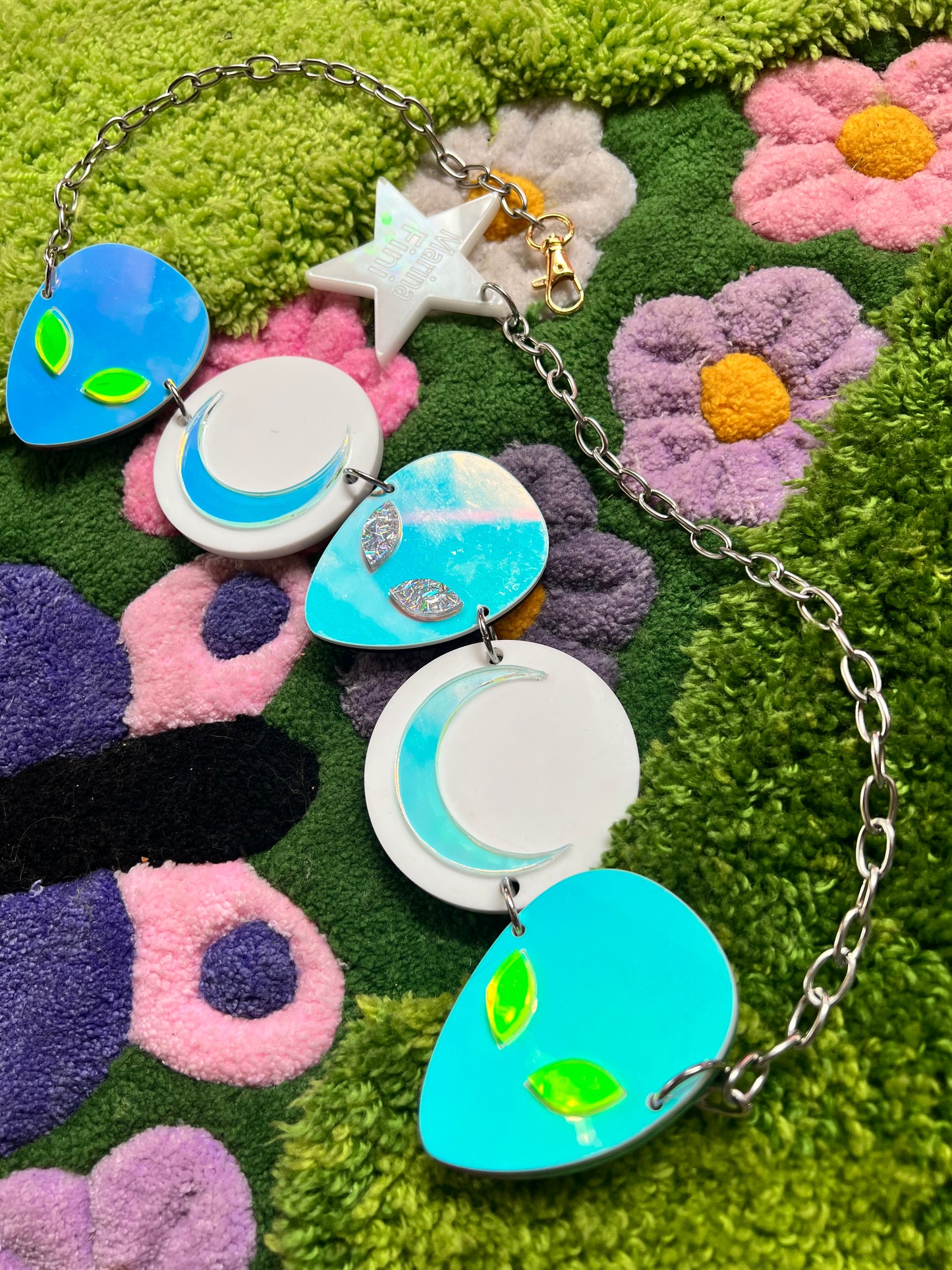 Alienatrix Galaxy Warrior Saturn Luna Belt 👽🪐 (double sided)