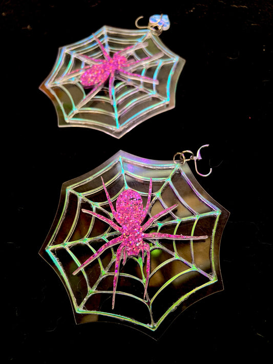 Walking in your spider web Earrings 🕷️🕸️🕷️🕸️🕷️