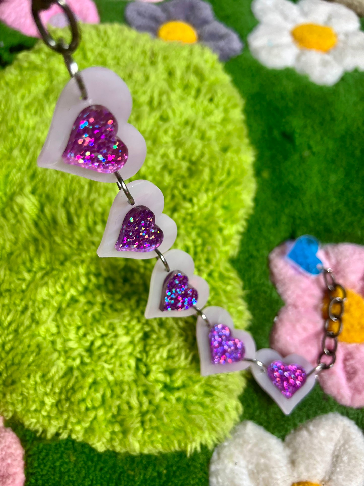 Lavender dreams Heart Love Choker 💜