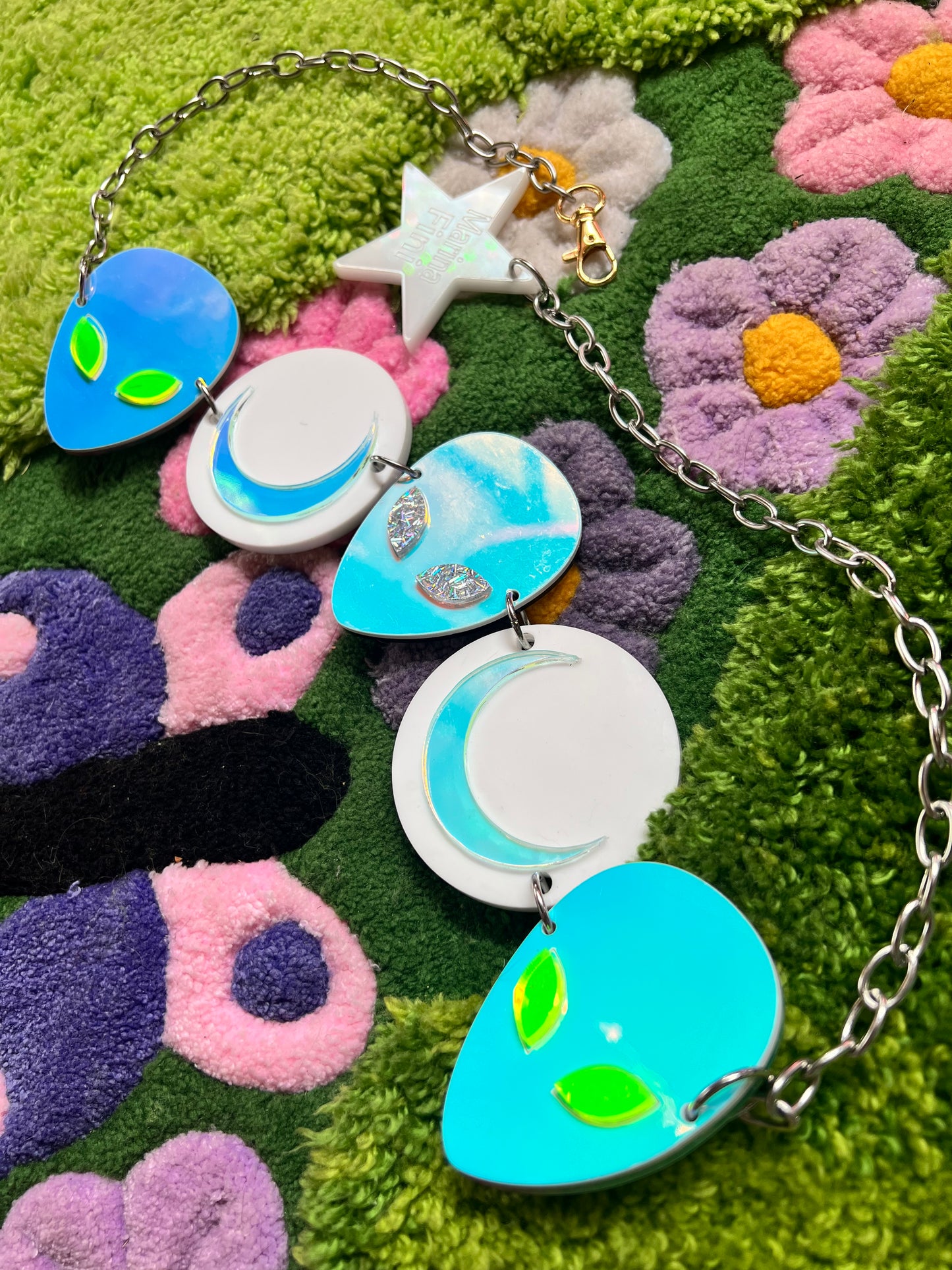 Alienatrix Galaxy Warrior Saturn Luna Belt 👽🪐 (double sided)