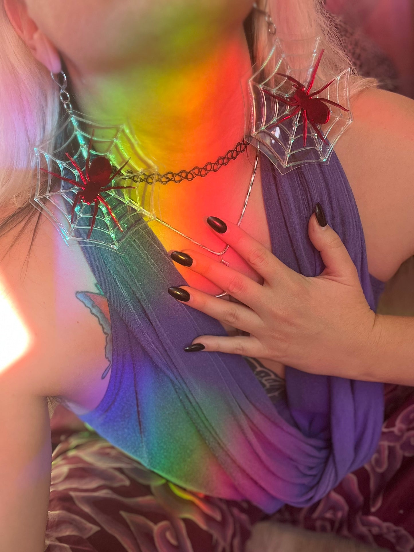 Walking in your spider web Earrings 🕷️🕸️🕷️🕸️🕷️