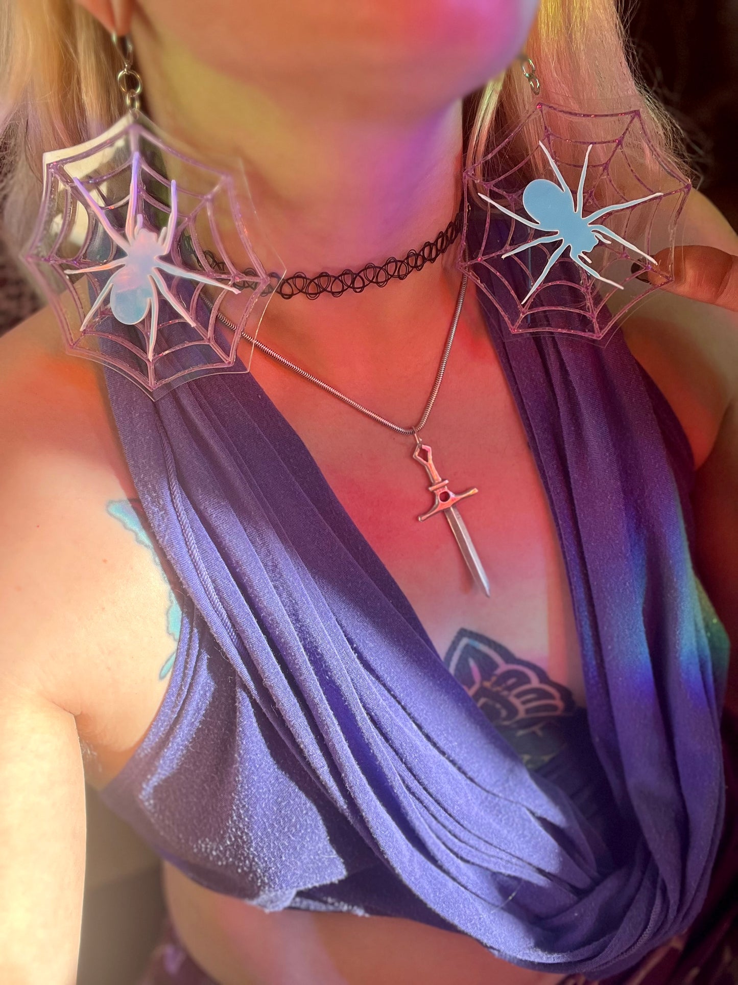 Walking in your spider web Earrings 🕷️🕸️🕷️🕸️🕷️