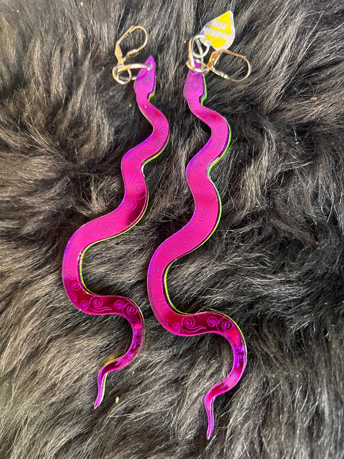 Medusa Snake Earrings
