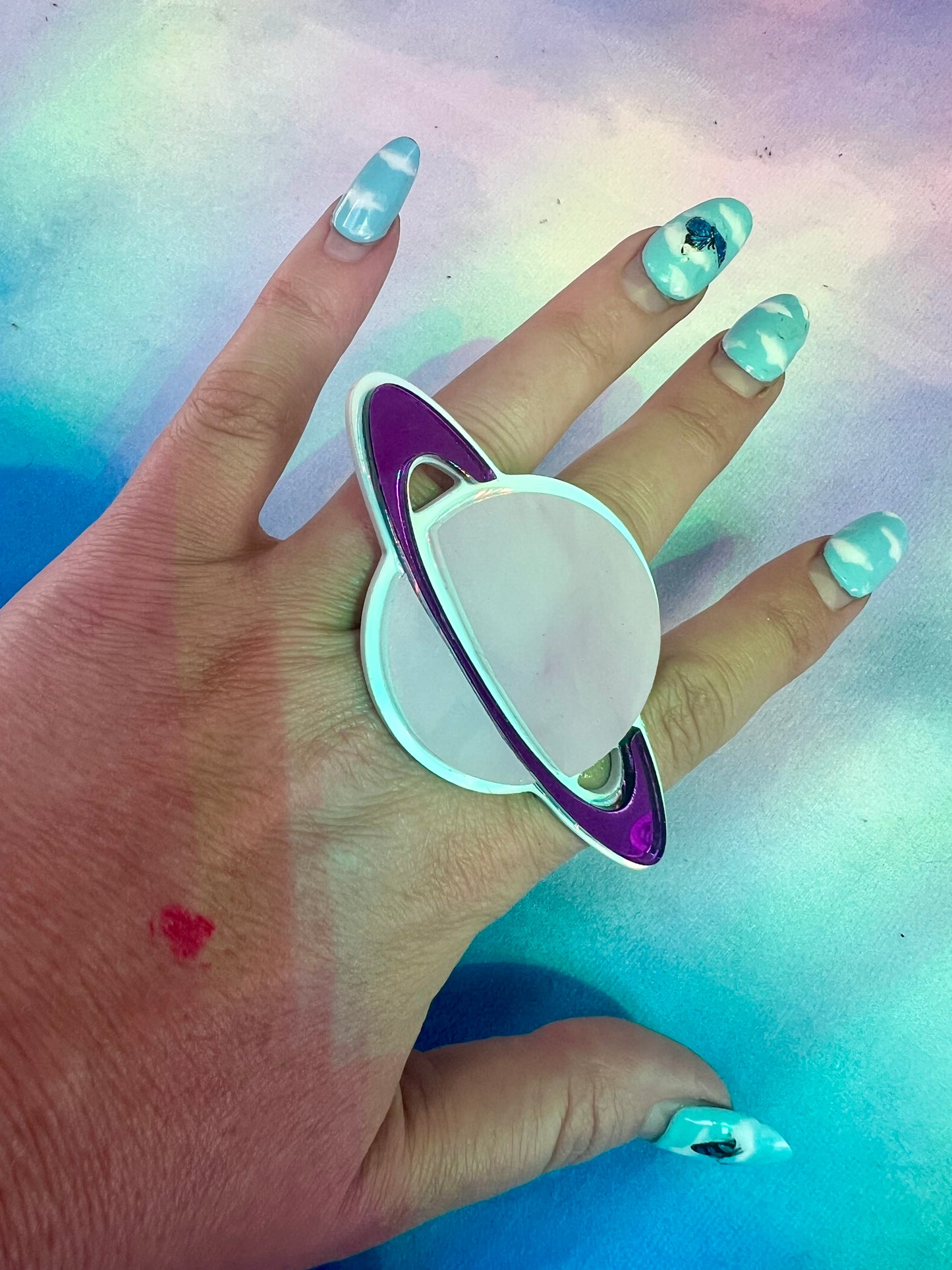 Saturn holographic Ring