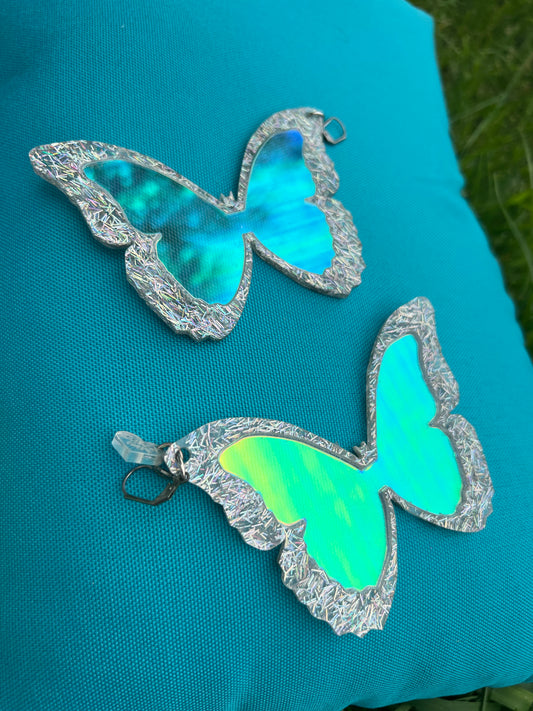 Butterfly dream holo & glitter Earrings