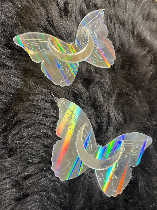 rainbow tribe Butterfly Earrings